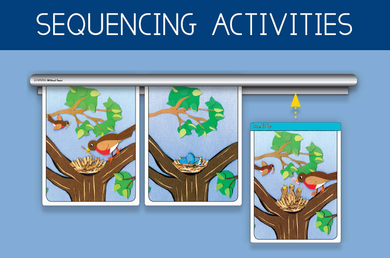Sequence of Events Free Activities online for kids in Kindergarten