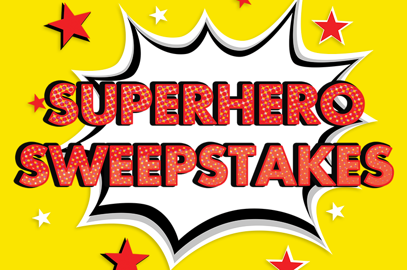 Superhero blog header